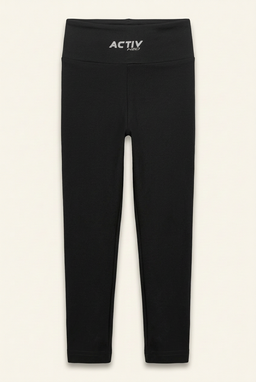 ACTIV NEO Women's High-Waisted Athletic Leggings – Black