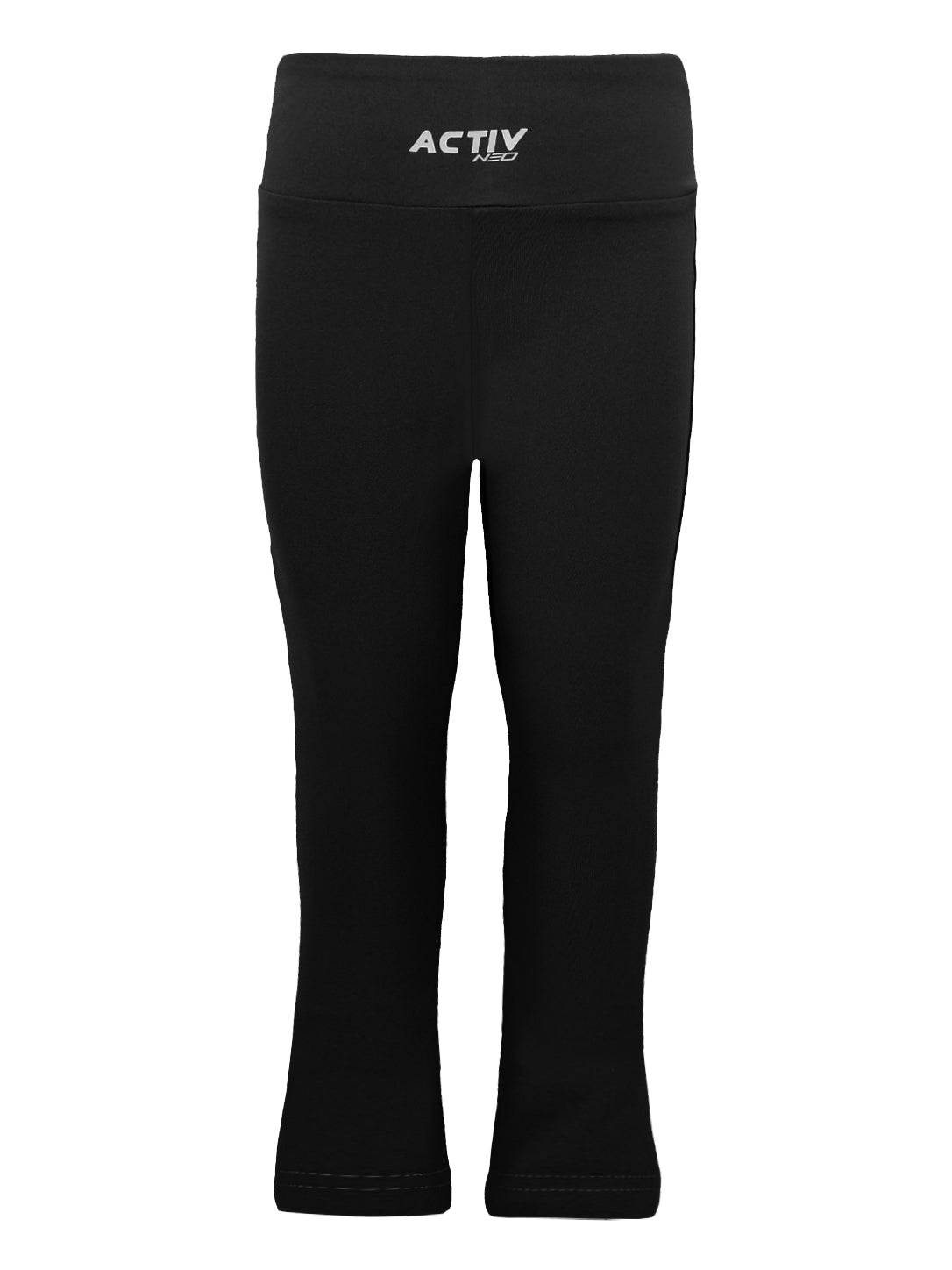 ACTIV NEO Women's High-Waisted Cropped Athletic Pants – Black