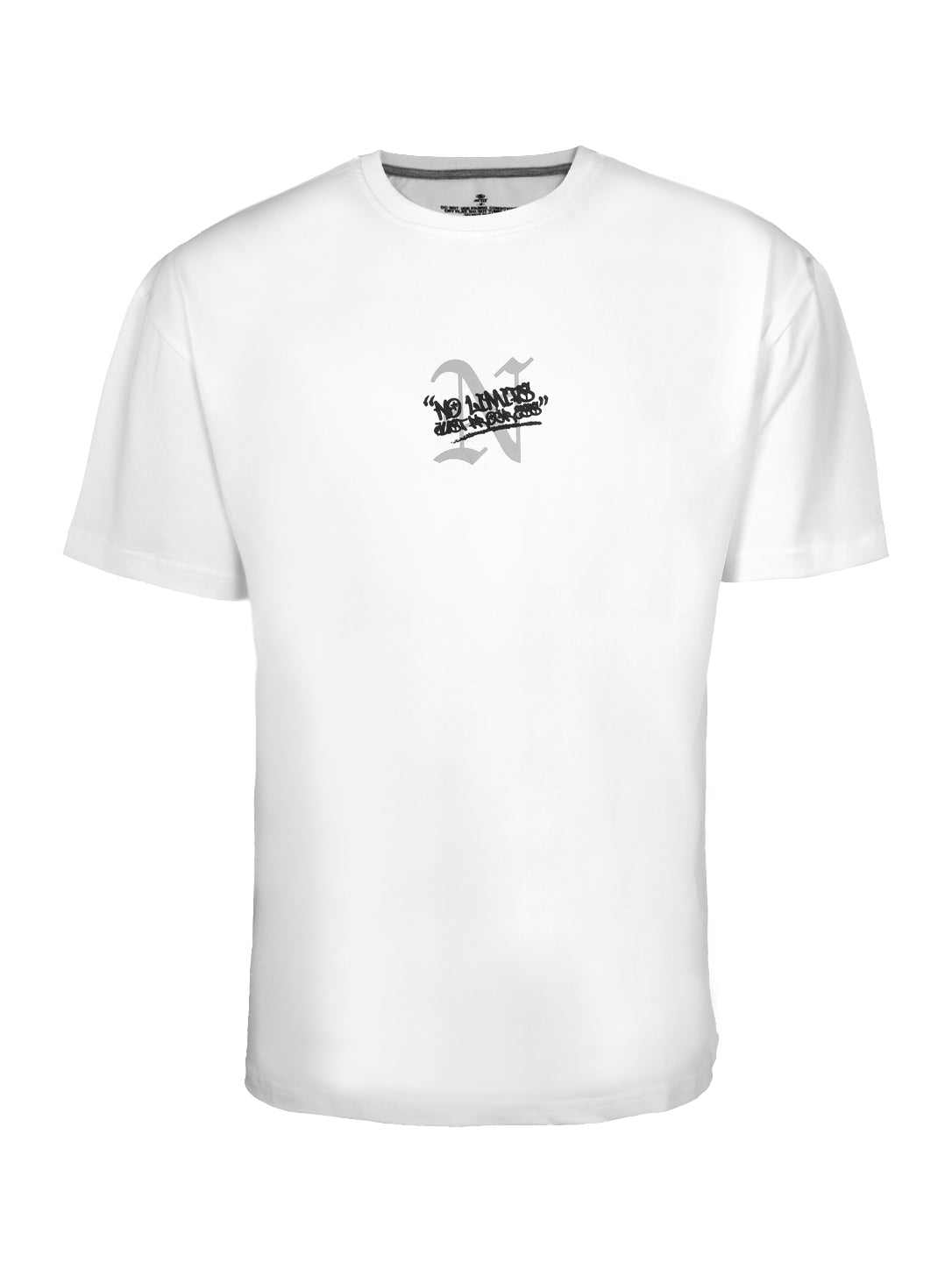 Unisex "No Limits" Graphic Oversized T-Shirt