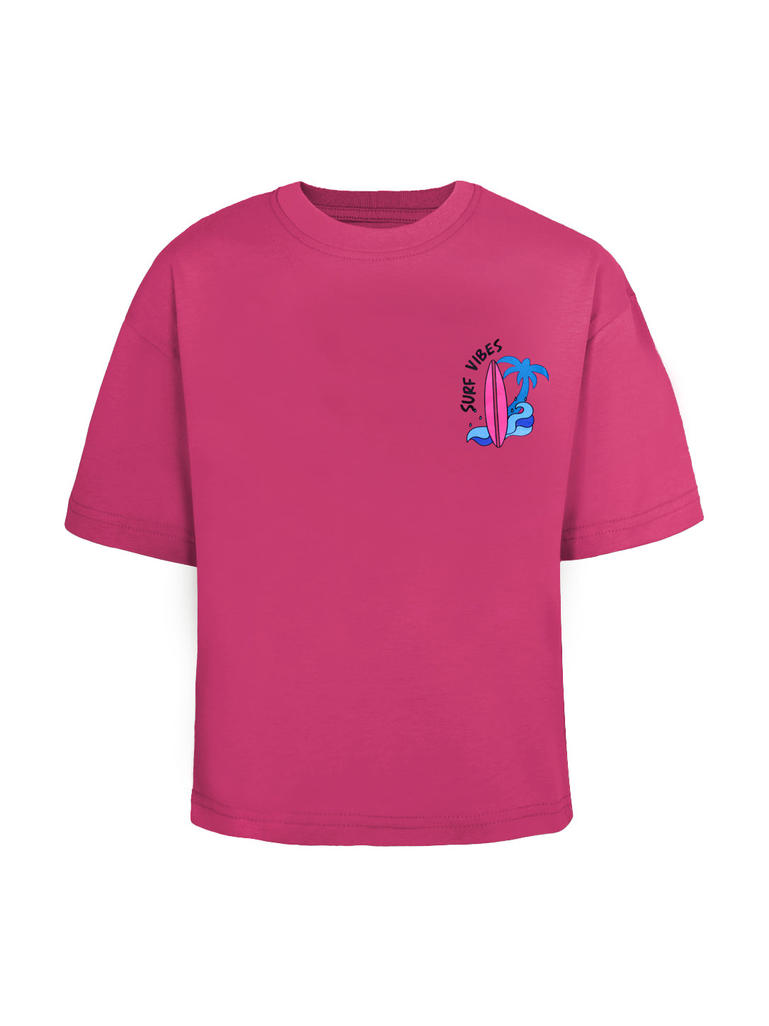 "Surf Vibes" Graphic Oversized T-Shirt