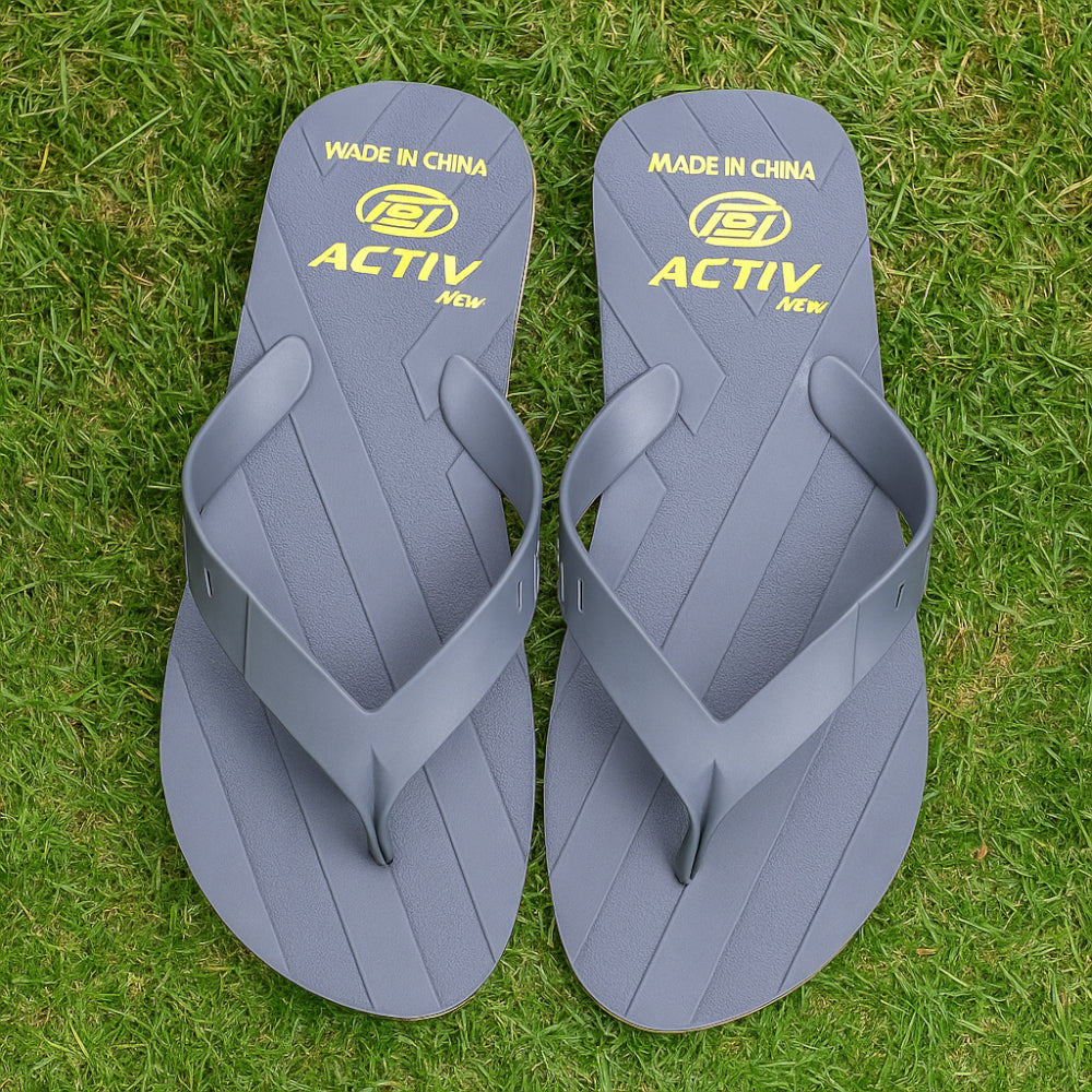 ACTIVNEW MEN'S FLIP FLOP - GREY