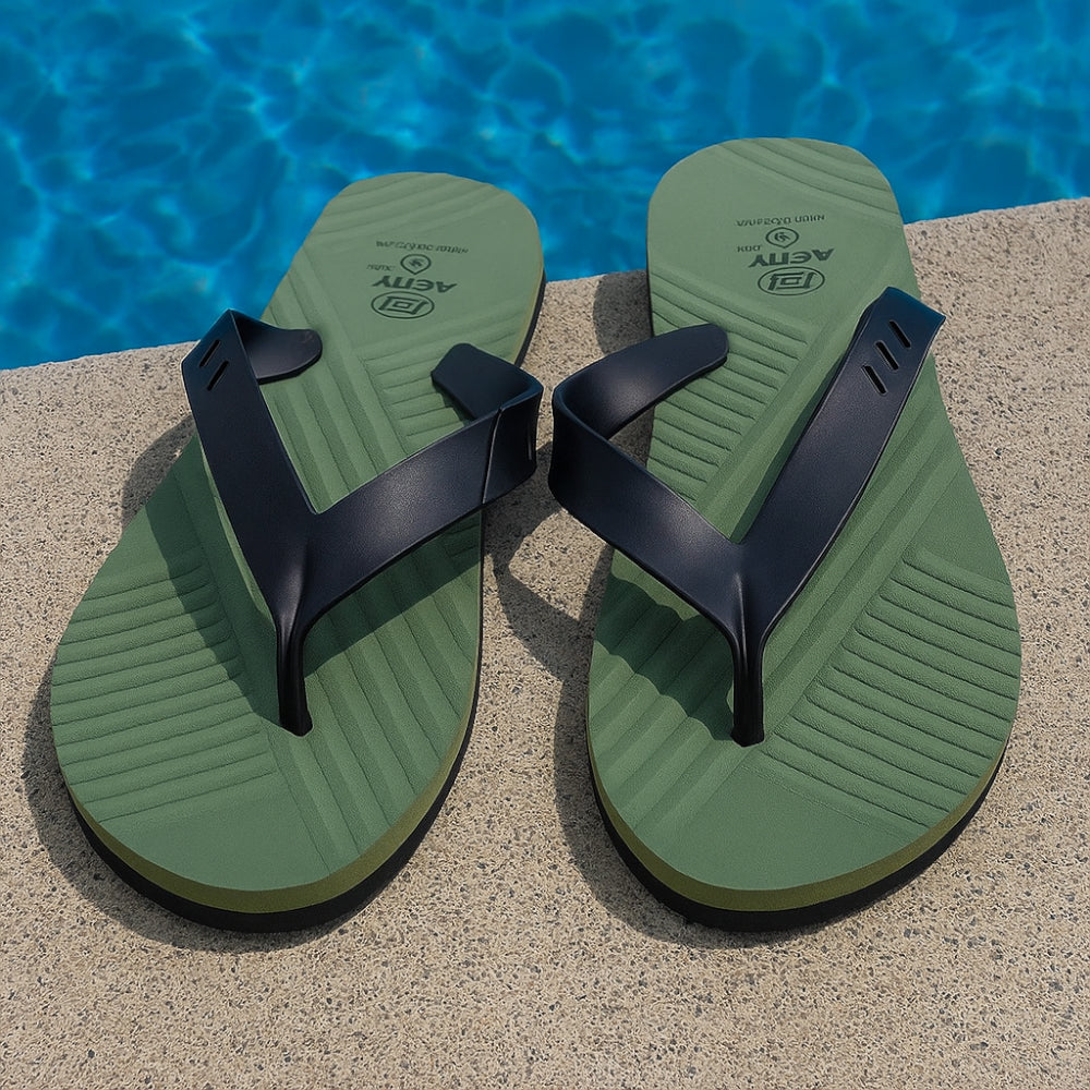 ACTIVNEW MEN'S FLIP FLOP - BLK*GREN