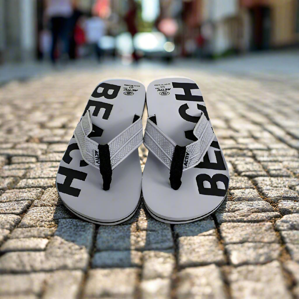 ACTIVNEW MEN'S FLIP FLOP - GREY