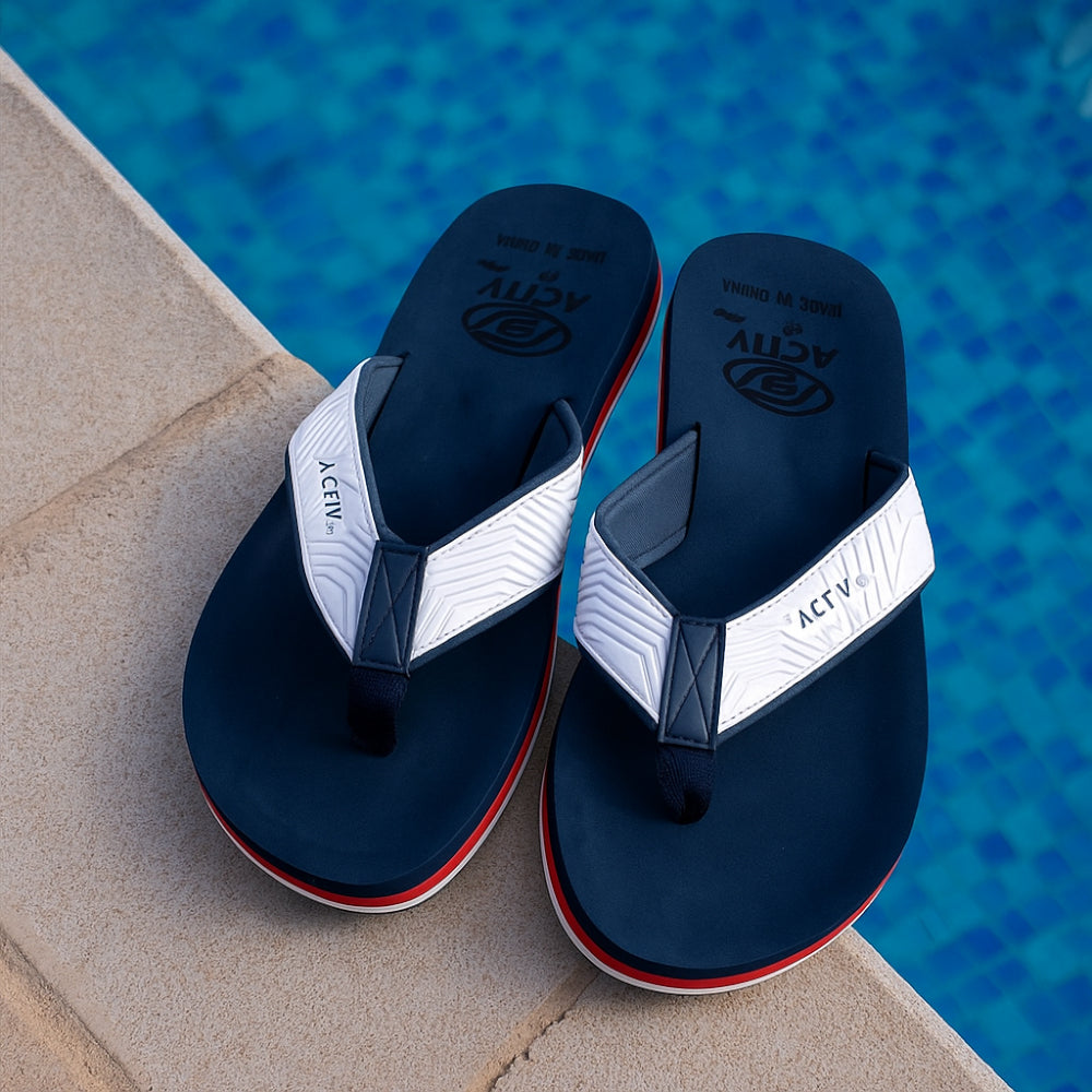ACTIVNEW MEN'S FLIP FLOP - NAVY