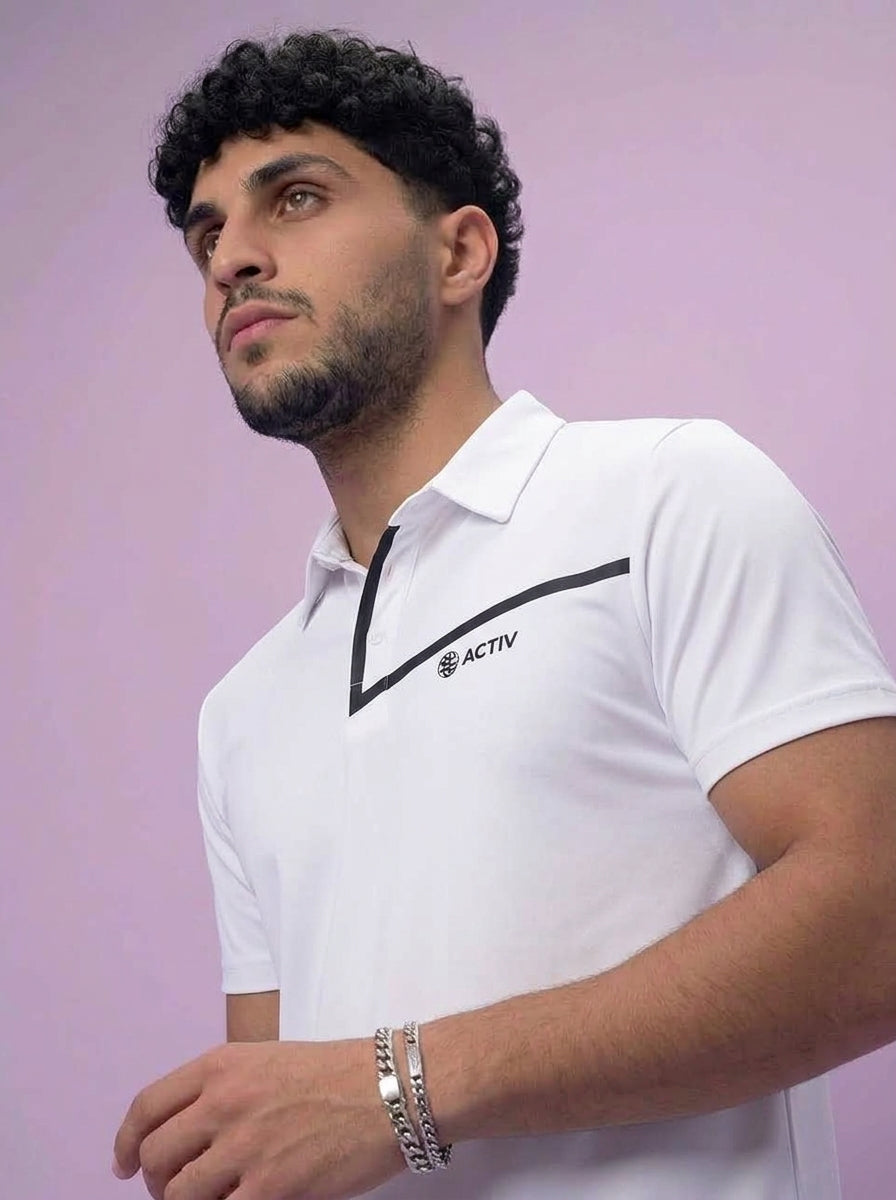 ACTIV BASIC SPORTS POLO - NAVY