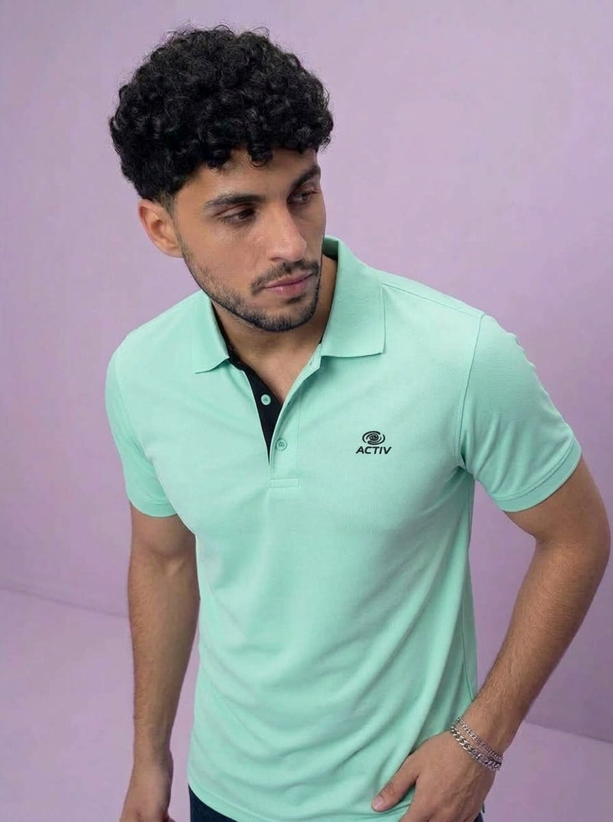 ACTIV EMP CASUAL POLO - RED