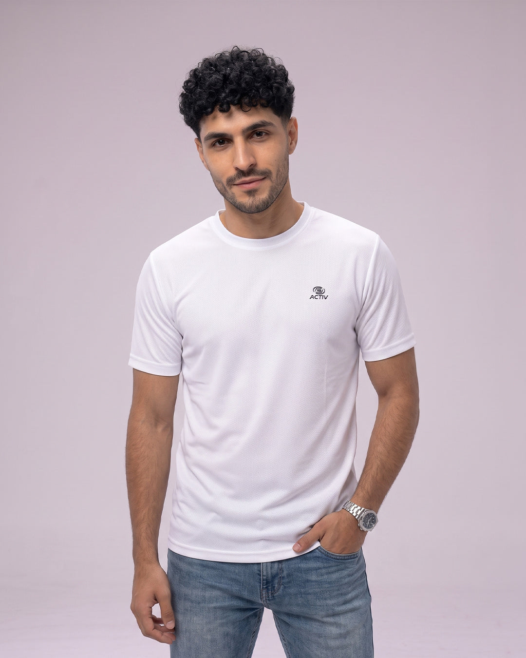 تي شيرت ACTIV EMP R.NECK - هافان 