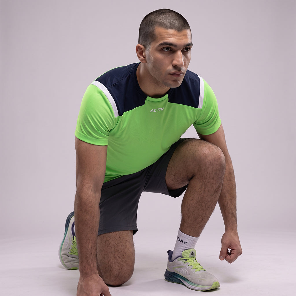 Performance Athletic T-Shirt - Dry-Fit & Anti-Bacterial
