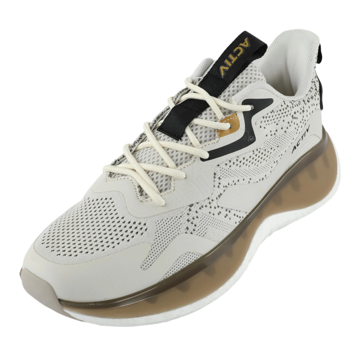 ACTIV RUNNING SHOES- BEIGE