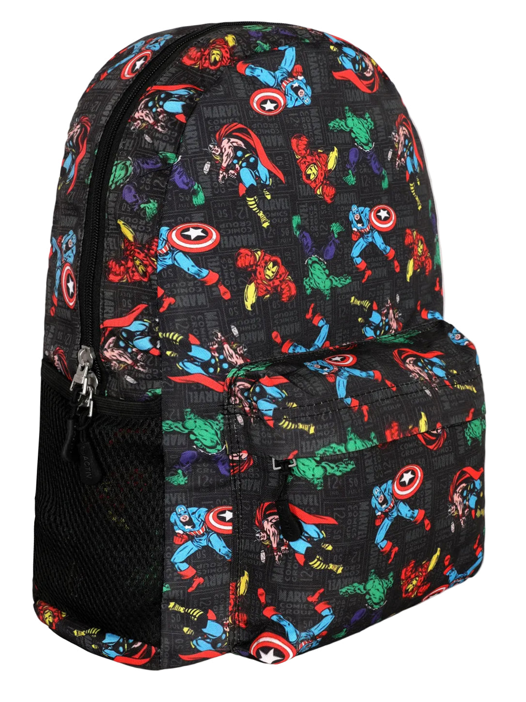 Marvel Superheroes Action Print Casual & School Backpack
