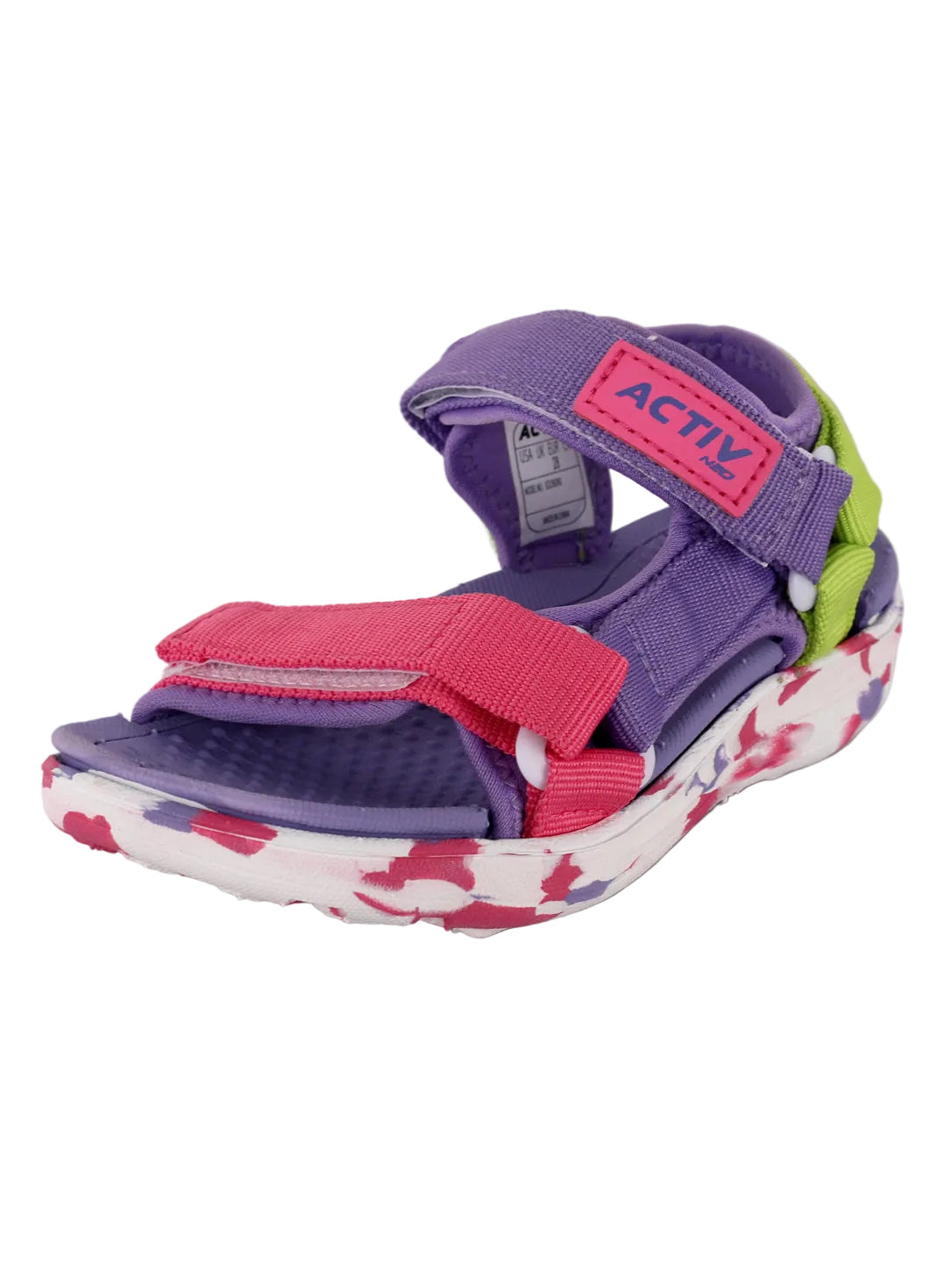 ACTIV NEW Purple & Bright Pink Outdoor Sports Sandals