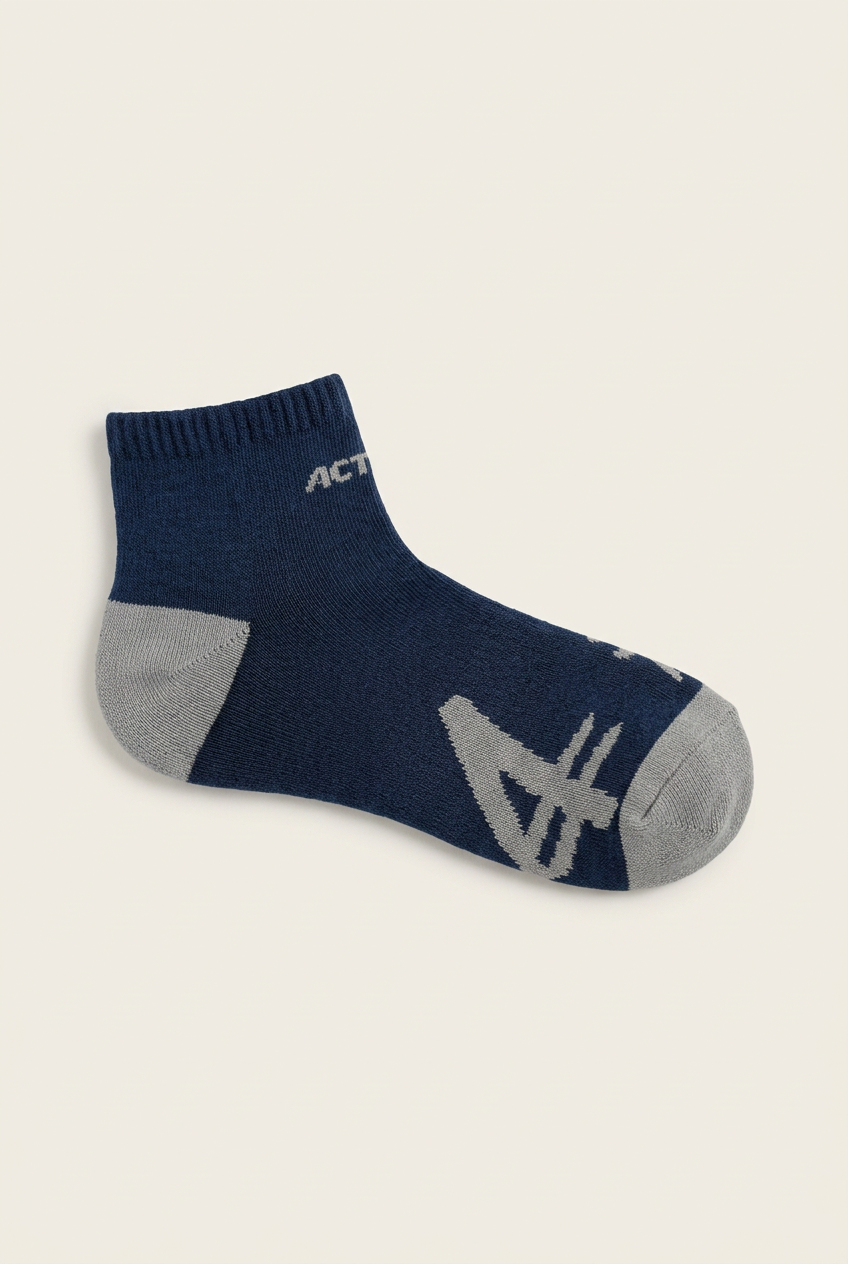 Men's Multi-Color Ankle Socks Pack (3 Pairs)