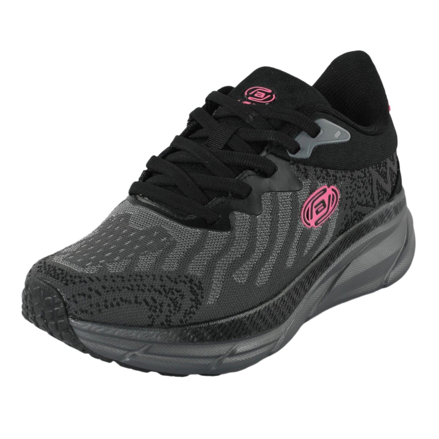 ACTIV RUNNING SHOES-BLACK