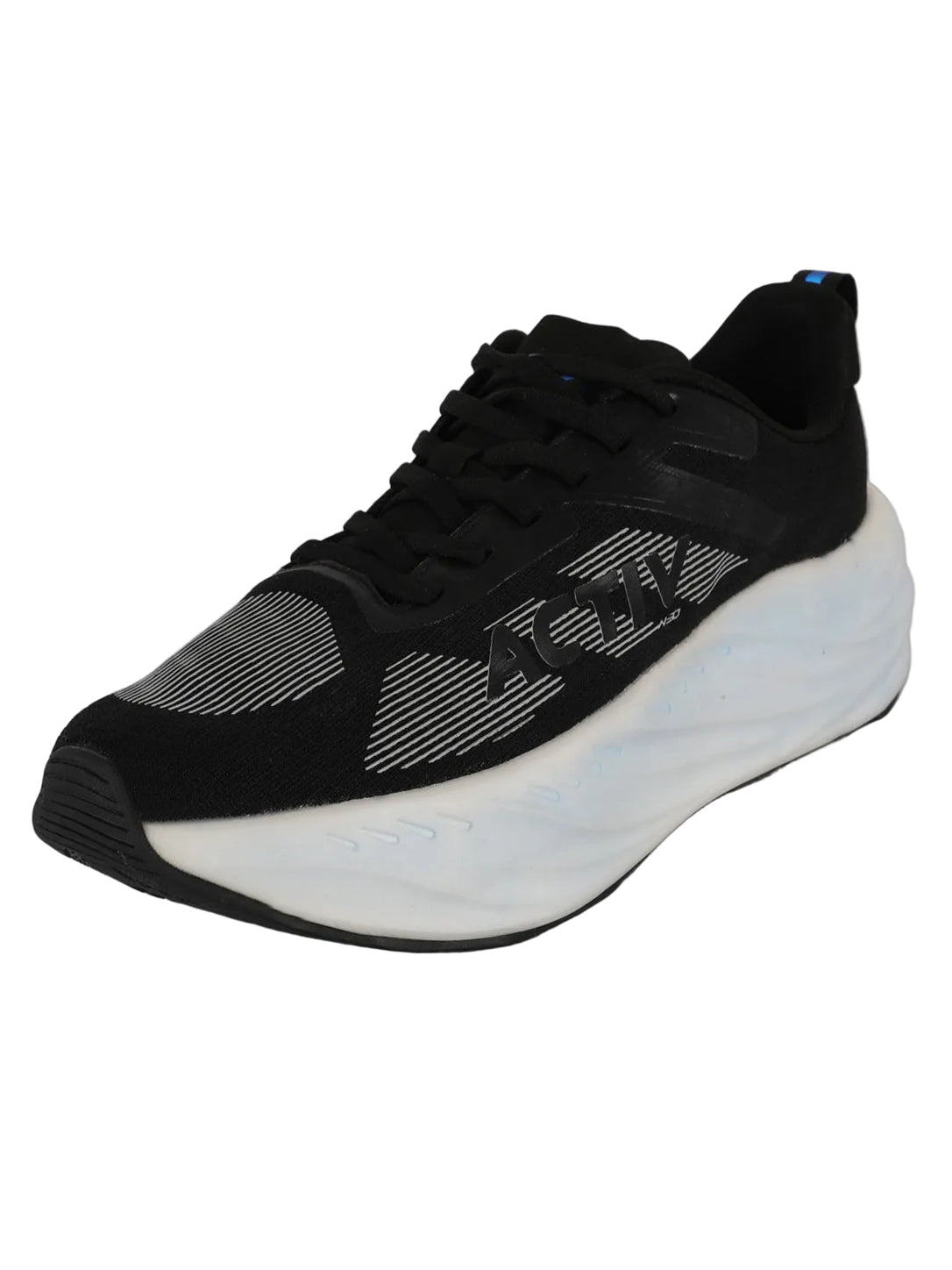 Modern Black Athletic Running Shoes