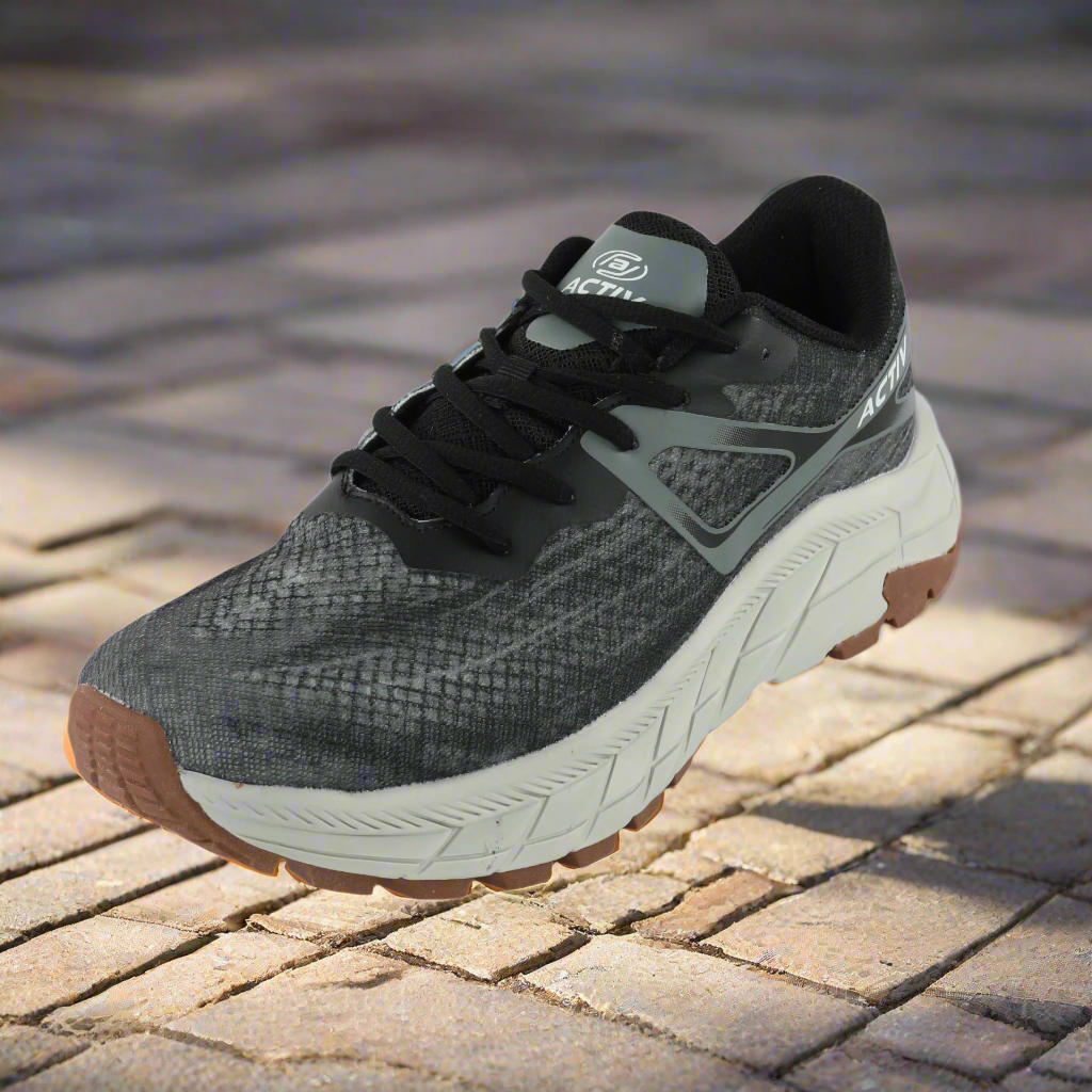 ACTIV RUNNING SHOES- GREY