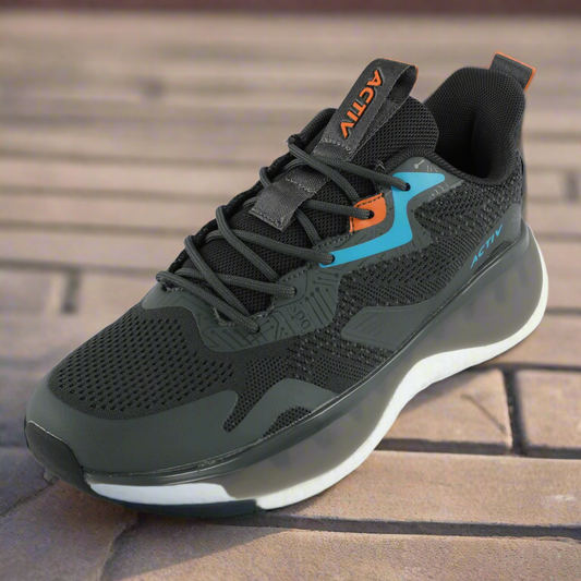 ACTIV RUNNING SHOES- D.GREY