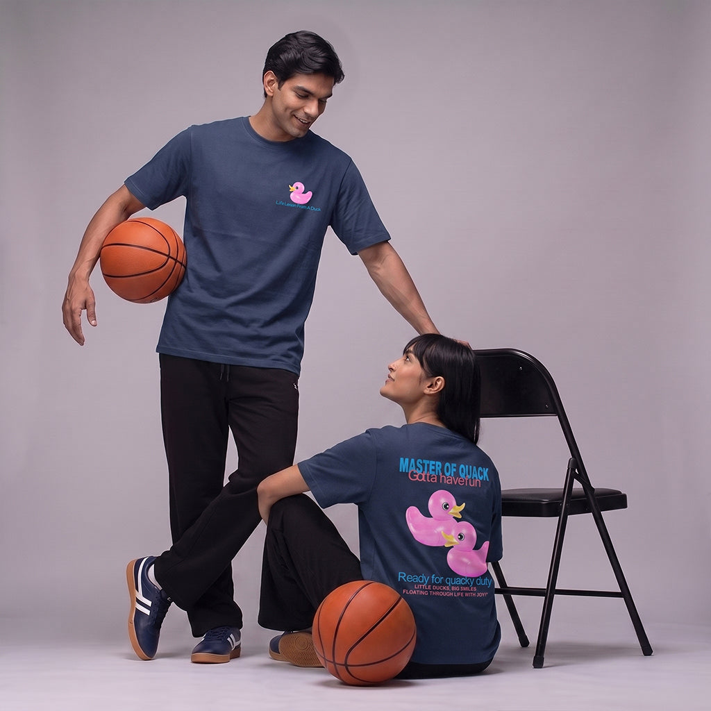 Unisex "Master of Quack" Oversized T-Shirt