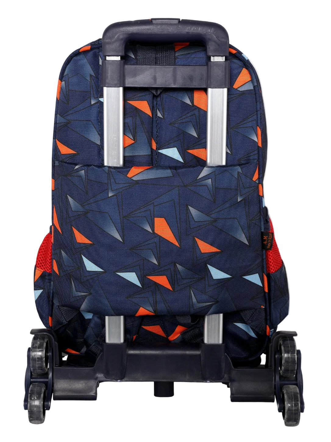 Kids 3D Cartoon Character Trolley School Backpack with Wheels (Multiple Designs)