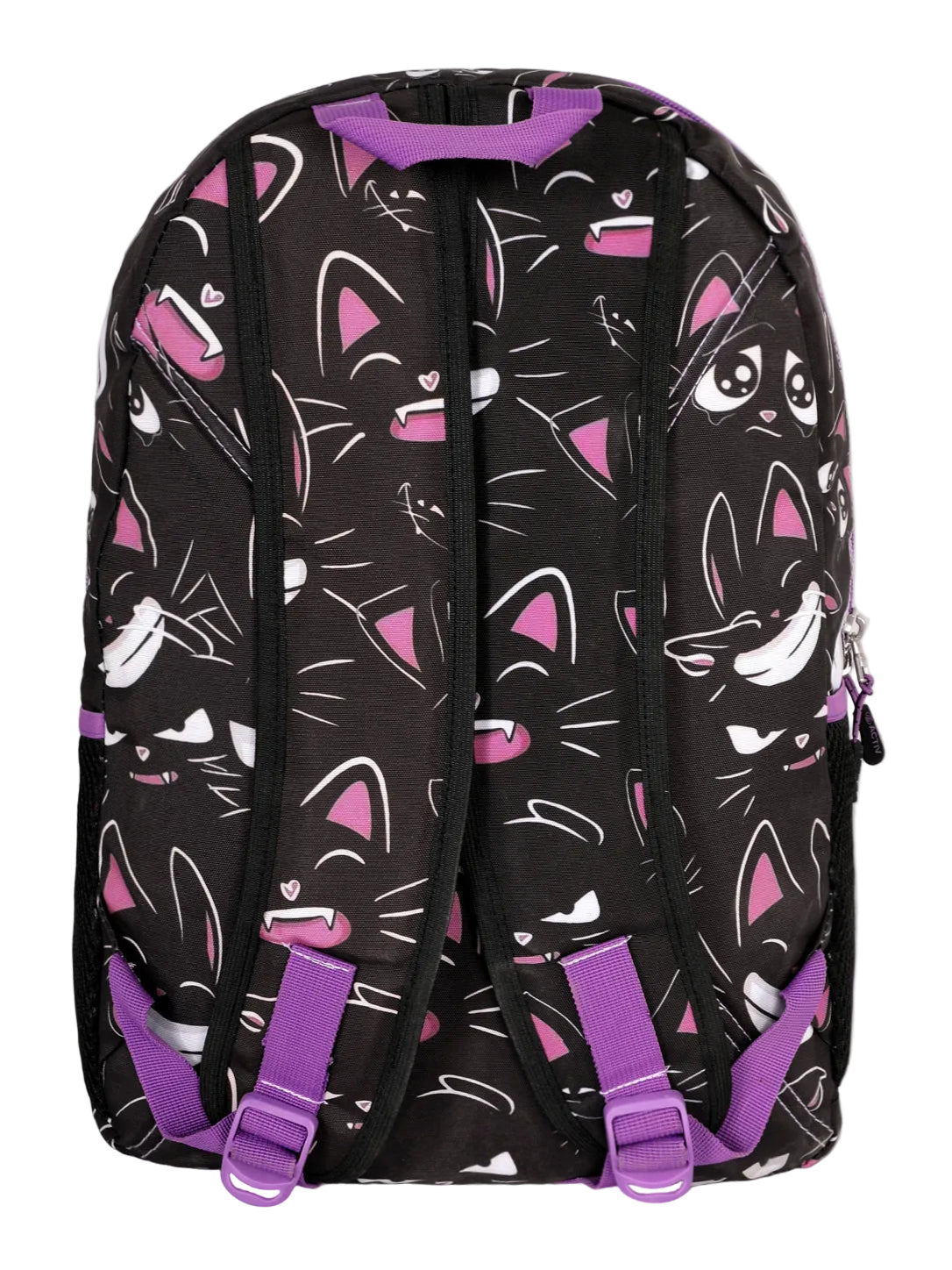 Cute Black Cat All-Over Print Casual & School Backpack