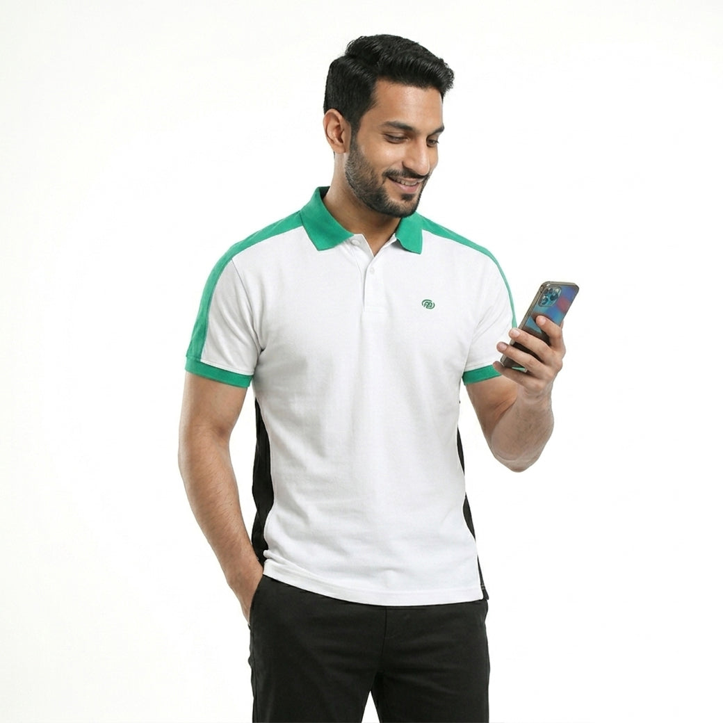 ACTIV CROW CASUAL POLO - GREEN