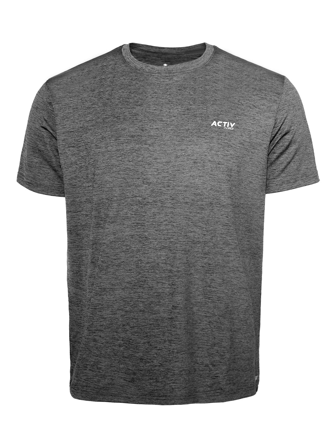 Men's ACTIV NEO Short-Sleeve Performance Athletic T-Shirt – Heather Charcoal Grey