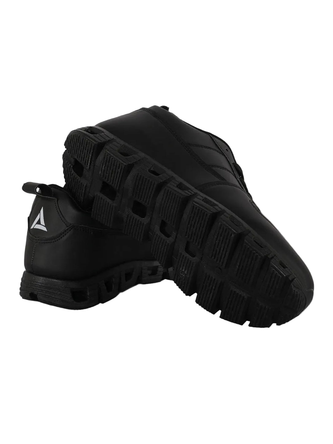 AIRLIFE All-Black Athletic Sneakers – Lightweight Cushioned Running Shoes