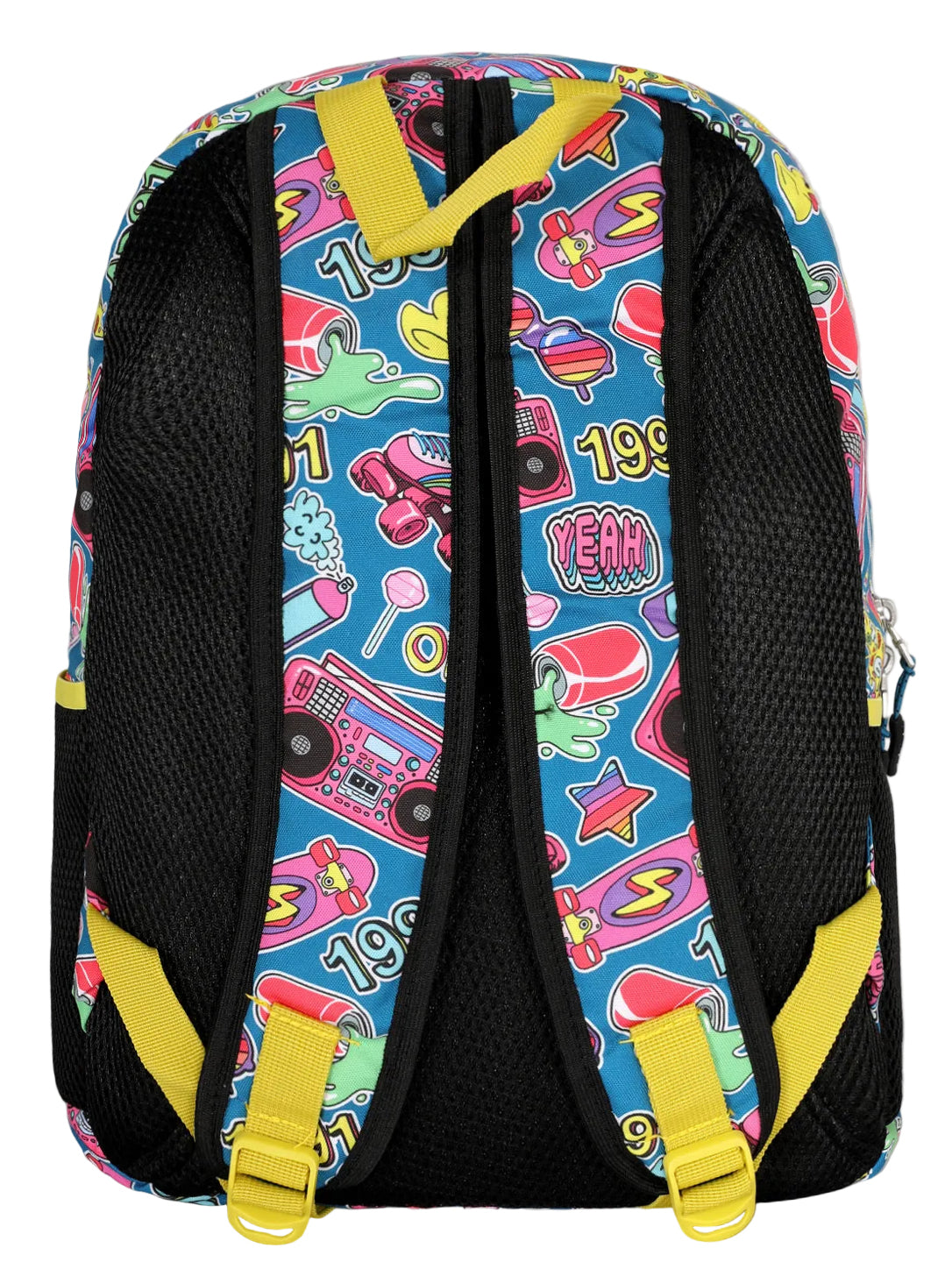 Retro 90s Pop Art Print Casual, School, and Laptop Backpack