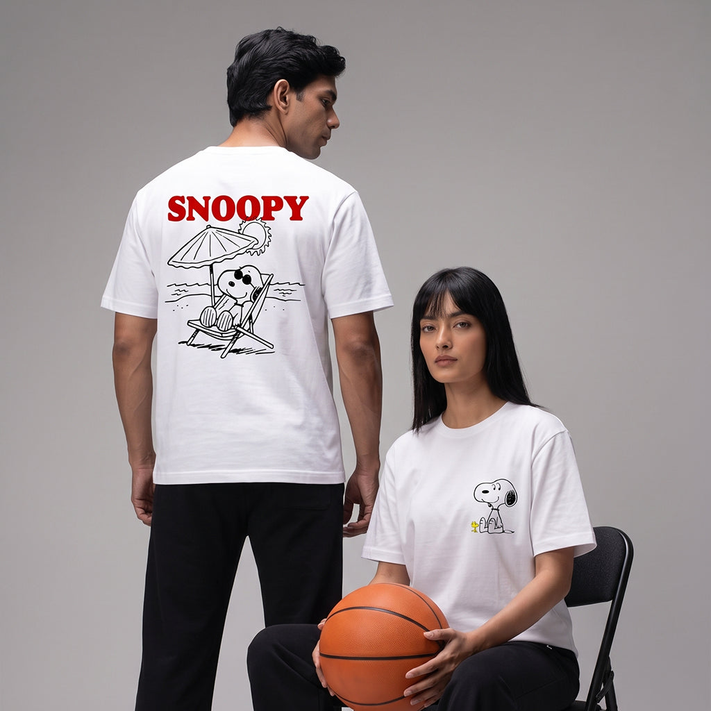 Unisex Snoopy Oversized T-Shirt