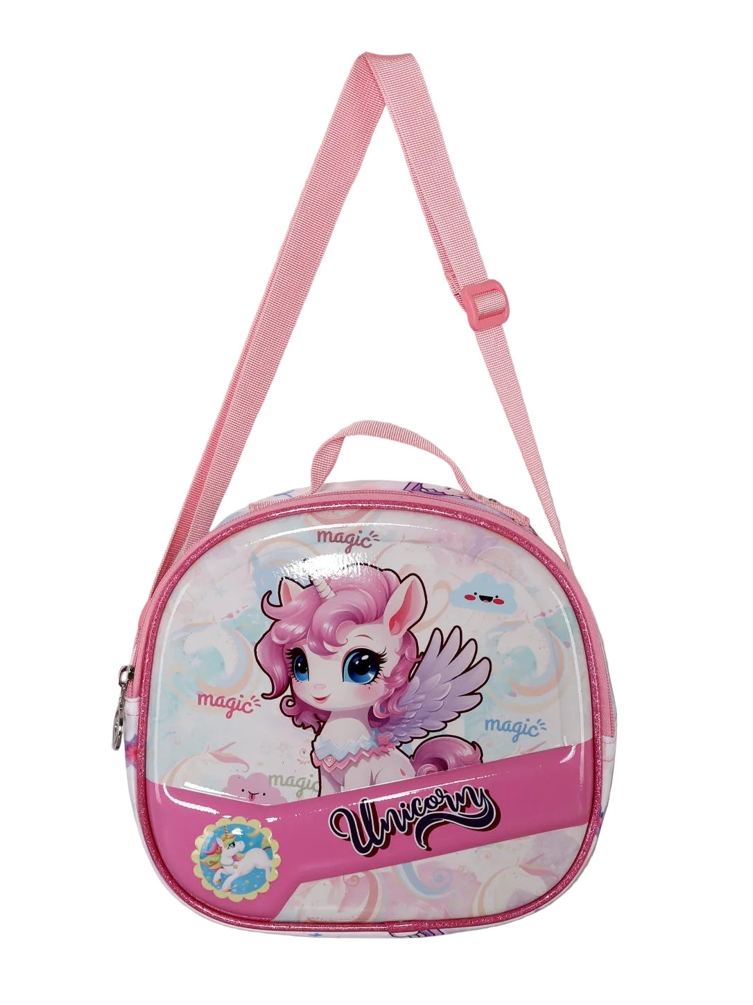 Barbie Pink Glam Wheeled School Backpack