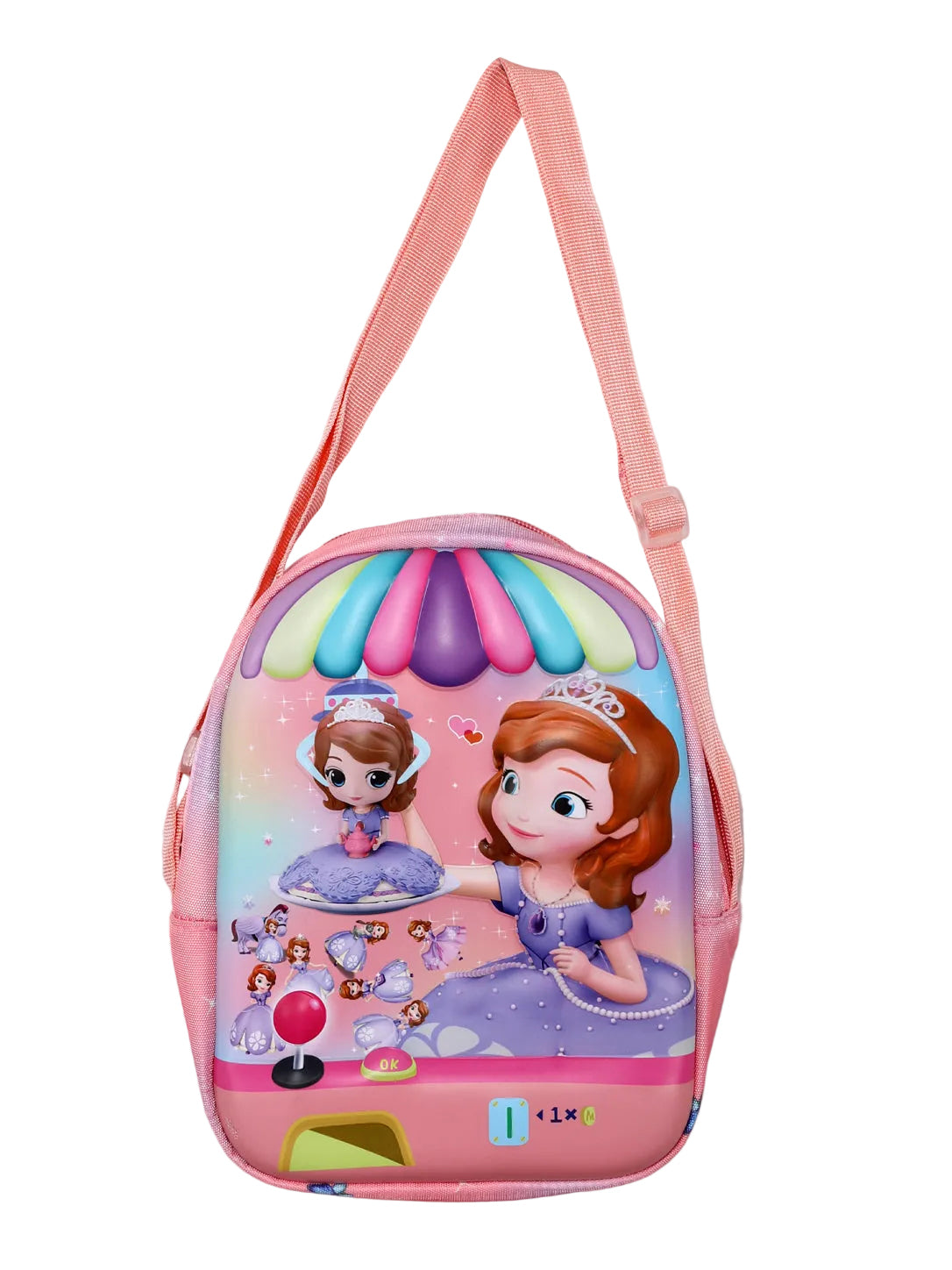 Kids 3D Cartoon Character Trolley School Backpack with Wheels (Multiple Designs)