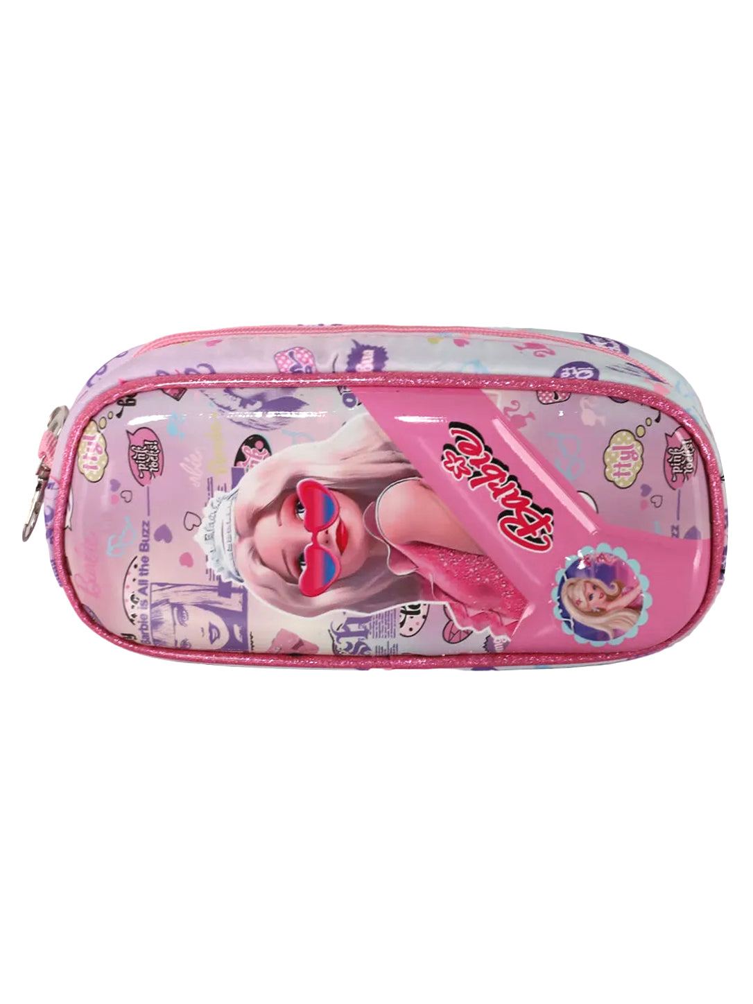Barbie Pink Glam Wheeled School Backpack
