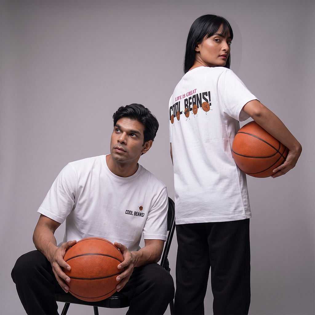 Unisex "Cool Beans" Oversized T-Shirt