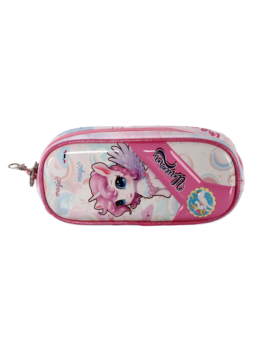 Barbie Pink Glam Wheeled School Backpack