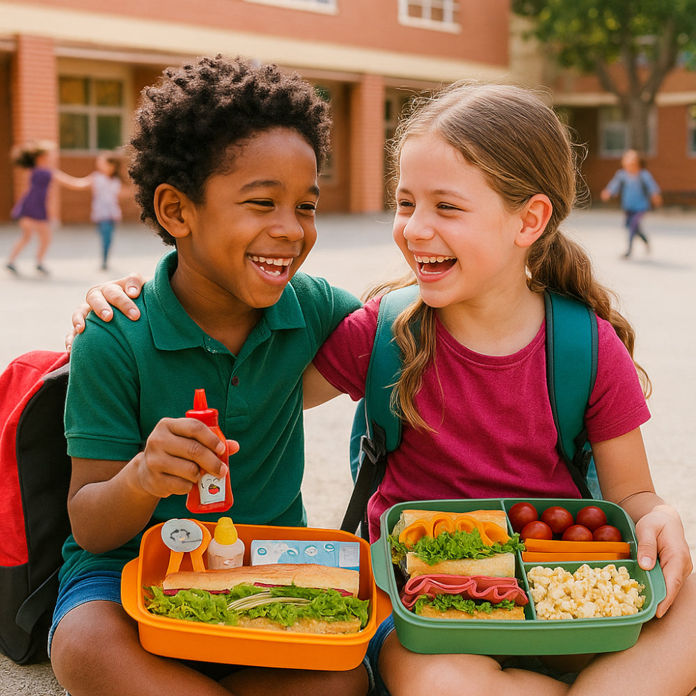 BANANA LUNCH BOX 2 pcs - COLORS