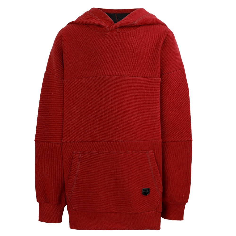 ACTIV BASIC HOODIE SWEATSHIRT - BURGUNDY SWFW24-86749 Activ Abou Alaa