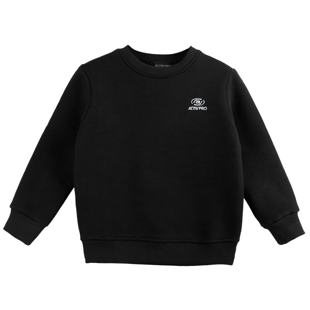 ACTIV BASIC R.NECK SWEATSHIRT - BLACK SWFW24-86700 Activ Abou Alaa