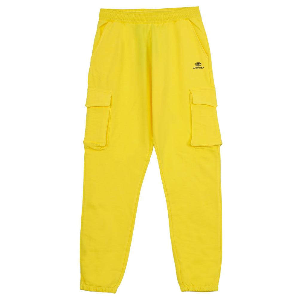 ACTIV BASIC S.MILTON SWEATPANT - YELLOW PNTSS23-3348 Activ Abou Alaa