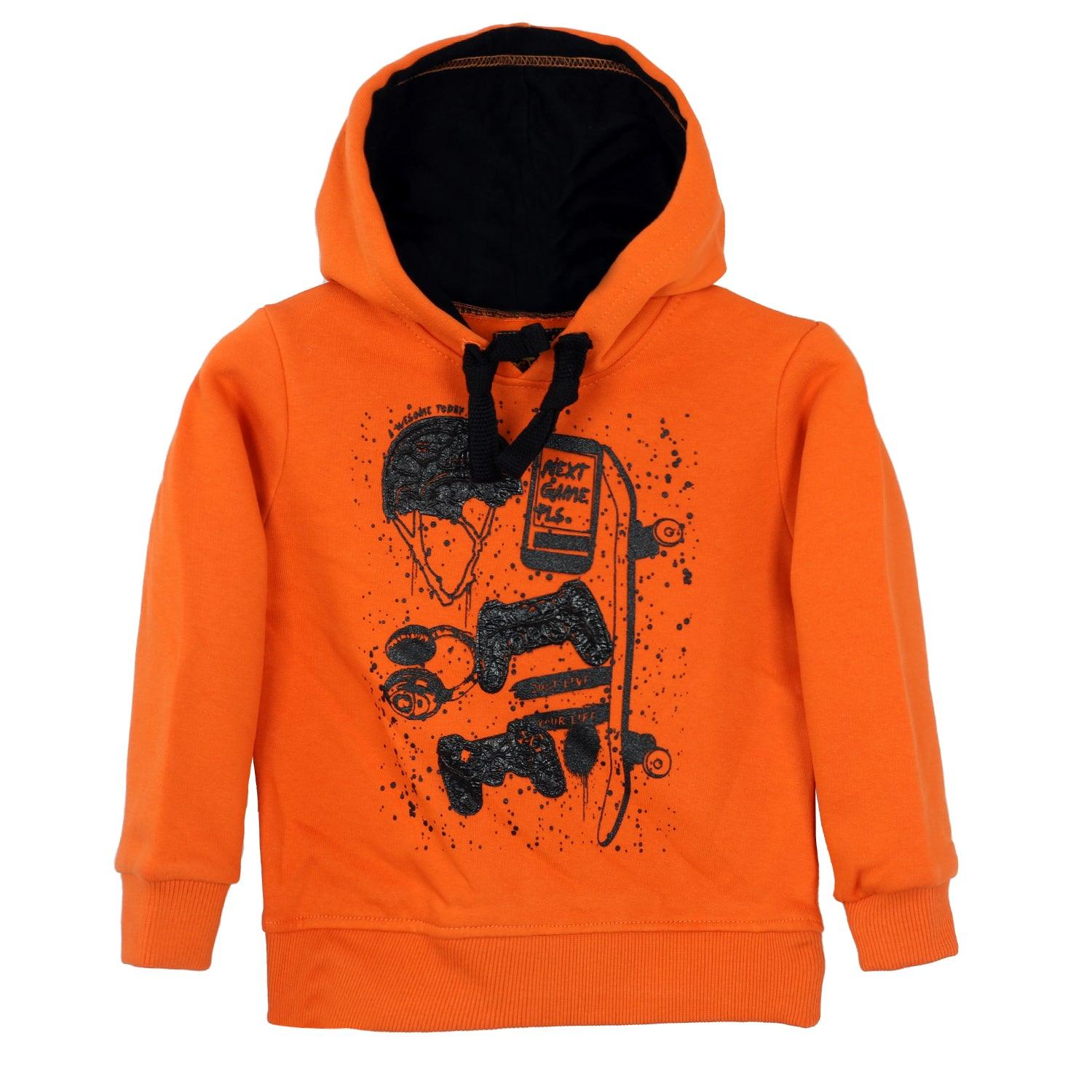 ACTIV BOYS HOODIE SWEATSHIRT - ORANGE SWFW23-86526 Activ Abou Alaa