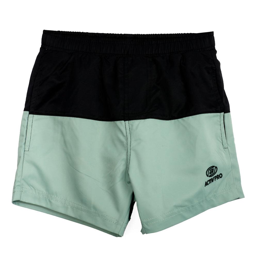 ACTIV BOYS MICROFIBER SHORT - BLACK ORSS23-11376 Activ Abou Alaa