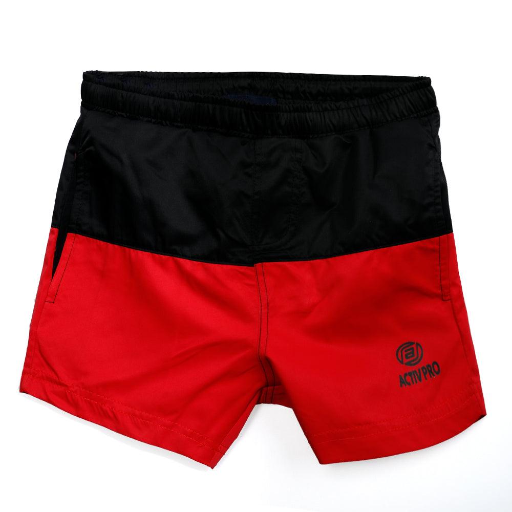 ACTIV BOYS MICROFIBER SHORT - BLACK ORSS23-11379 Activ Abou Alaa