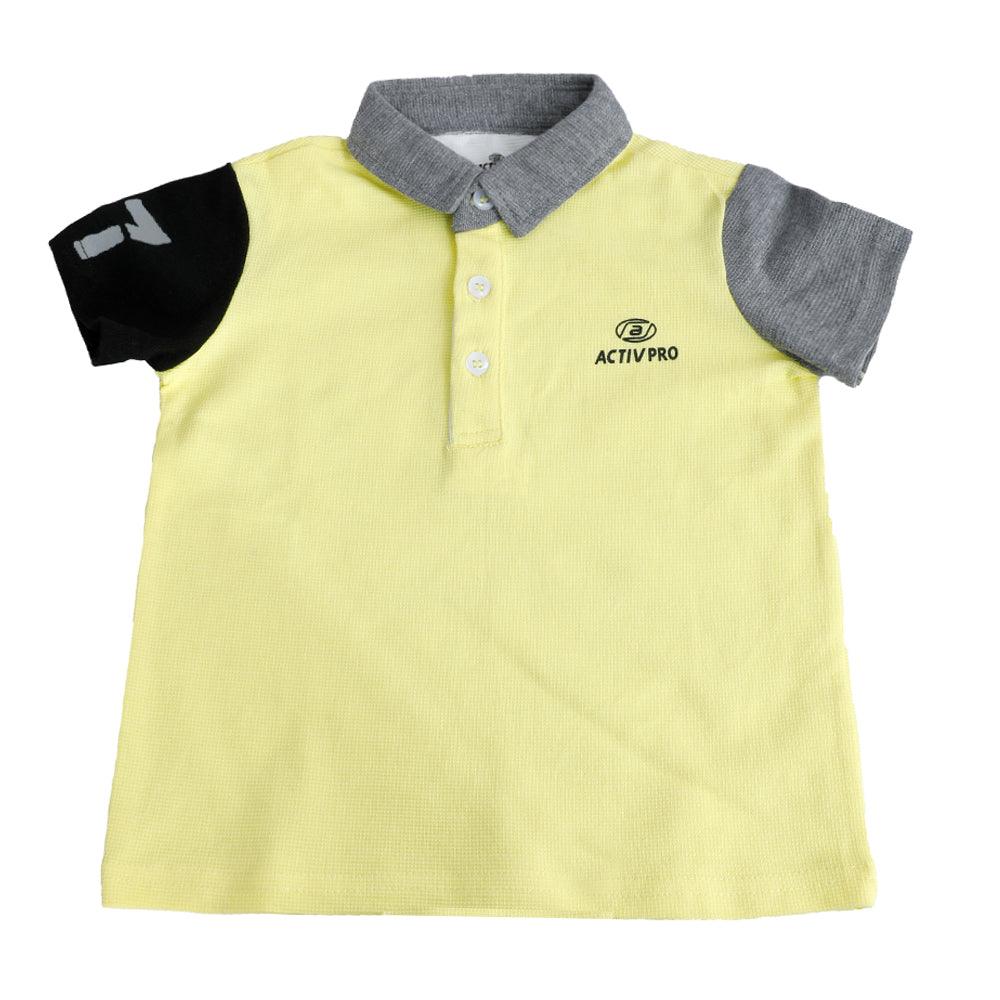 ACTIV BOYS POLO T-SHIRT - YELLOW PSSS23-3945 Activ Abou Alaa