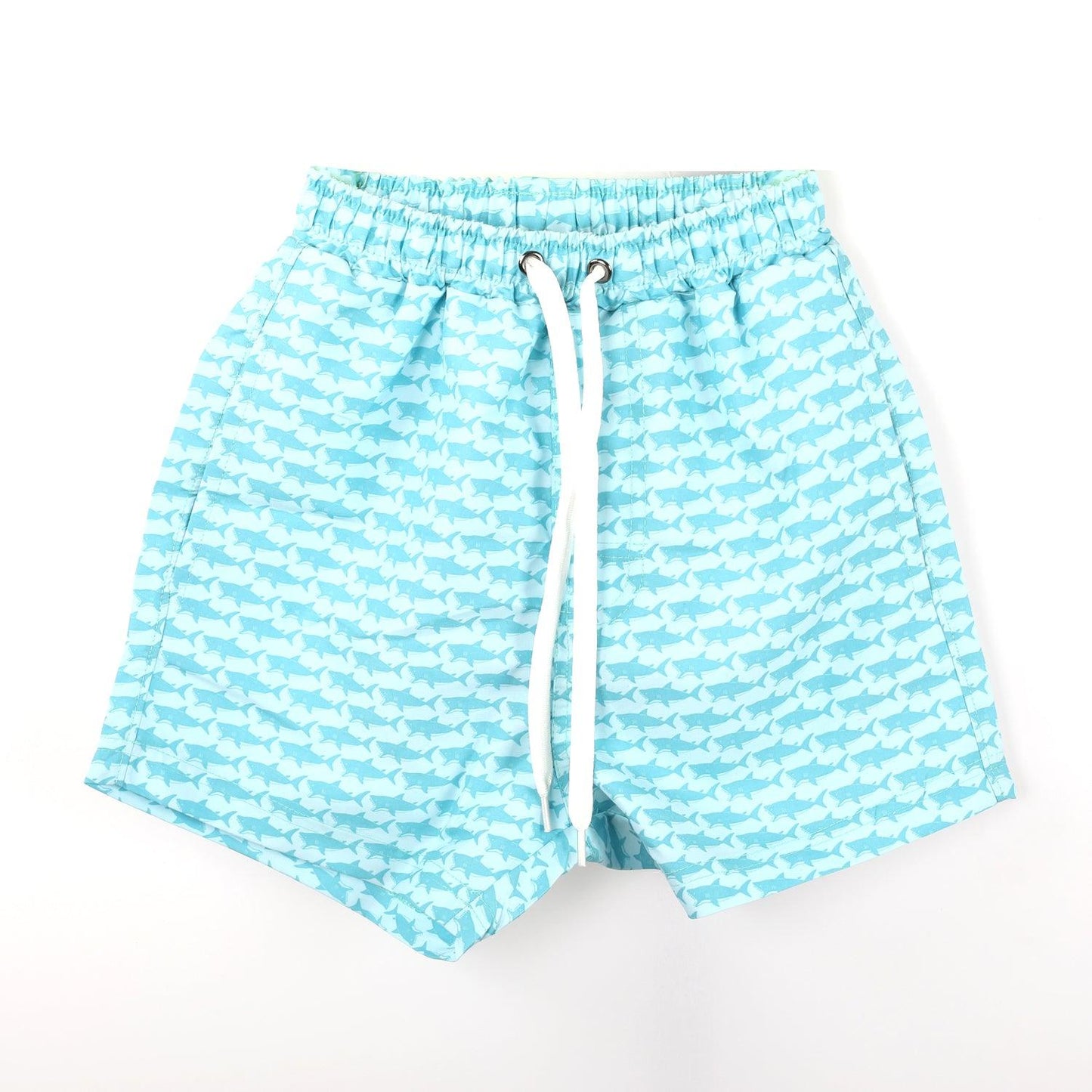 ACTIV BOYS S.SHARKS SWIM SHORT - SKY BLUE OR22-11265-10 Activ Abou Alaa