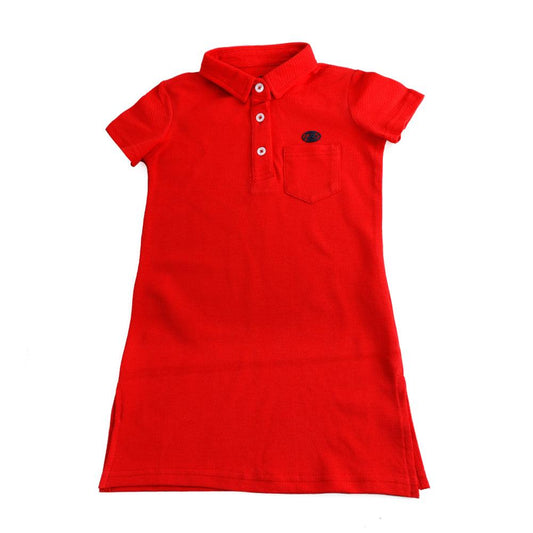 ACTIV GIRLS LONG POLO - RED PSSS23-3954 Activ Abou Alaa