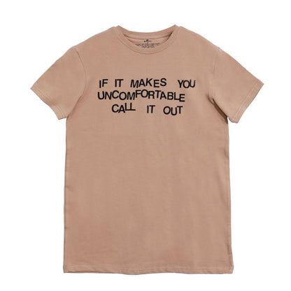 ACTIV GRAPHIC R.NECK T-SHIRT - BROWN TSSS23-28960 Activ Abou Alaa