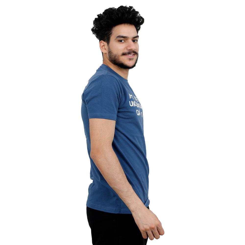 ACTIV GRAPHIC R.NECK T-SHIRT - INDIGO TSSS23-28959 Activ Abou Alaa