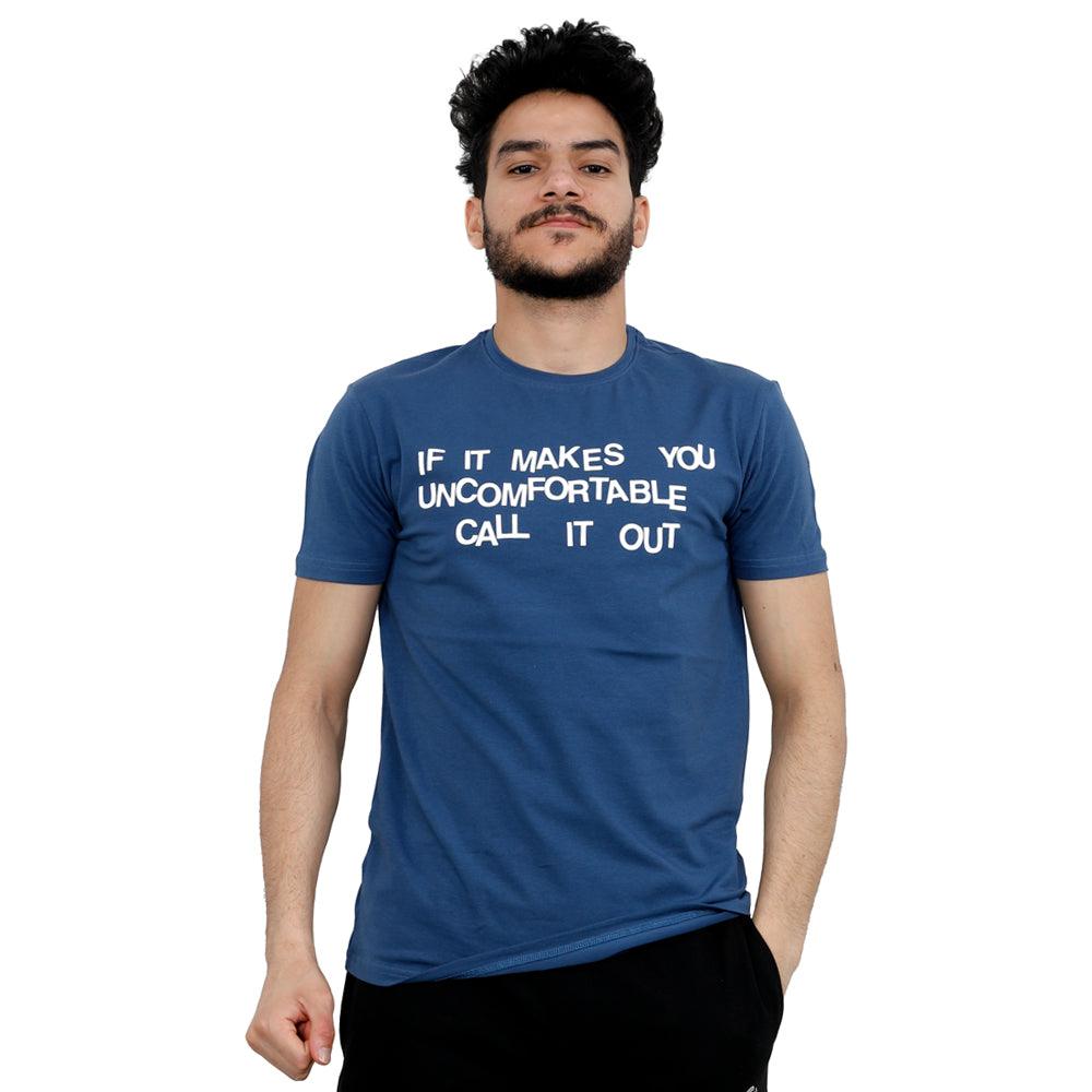 ACTIV GRAPHIC R.NECK T-SHIRT - INDIGO TSSS23-28959 Activ Abou Alaa