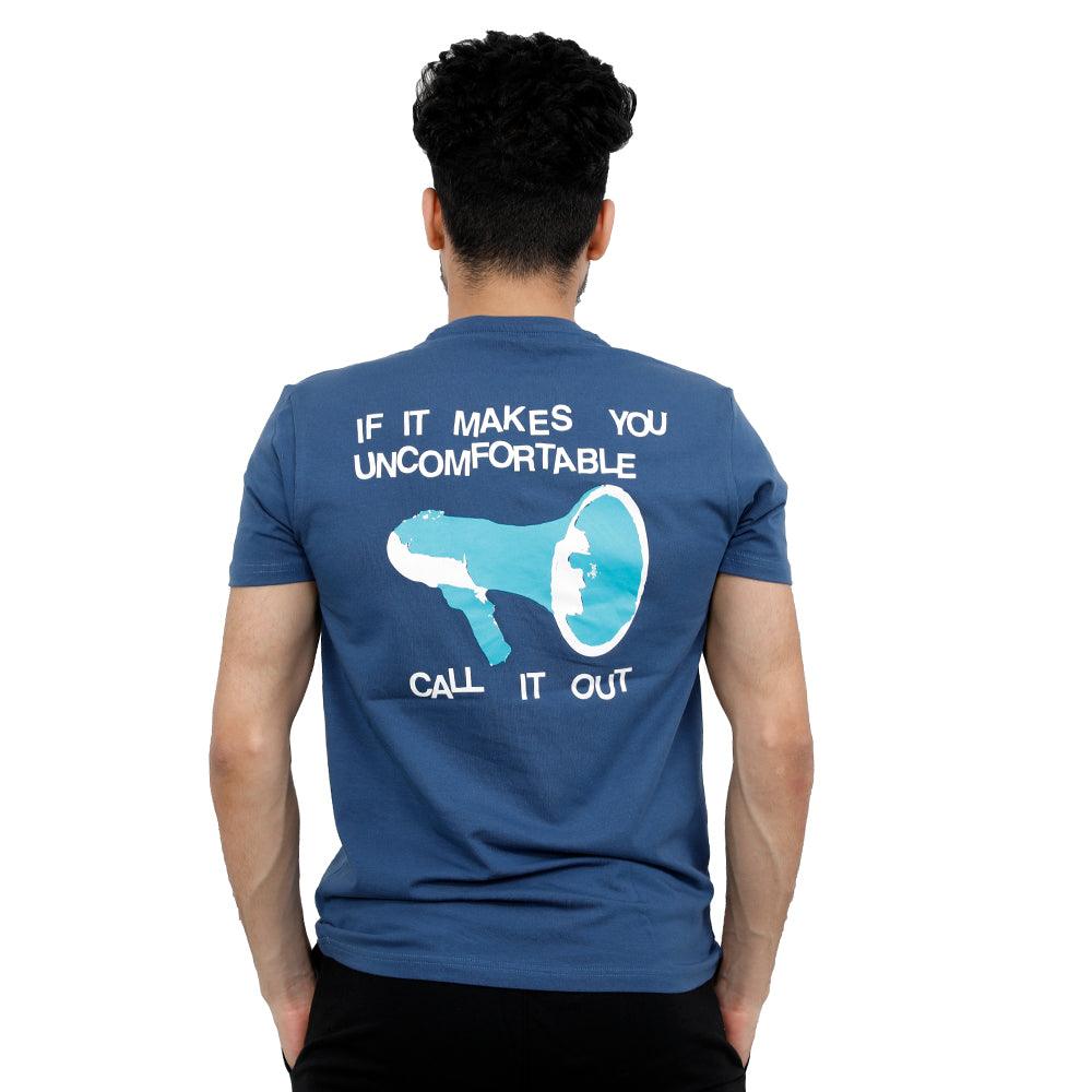 ACTIV GRAPHIC R.NECK T-SHIRT - INDIGO TSSS23-28959 Activ Abou Alaa