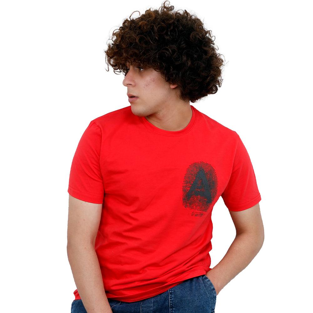 ACTIV GRAPHIC R.NECK T-SHIRT - RED TSSS23-29049 Activ Abou Alaa
