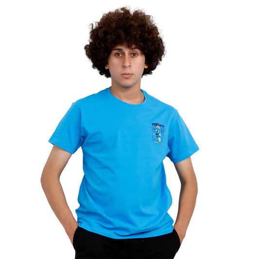 ACTIV GRAPHIC R.NECK T-SHIRT - TURQUOIS TSSS23-28906 Activ Abou Alaa