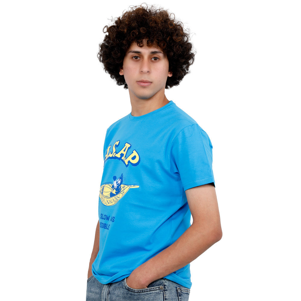 ACTIV GRAPHIC R.NECK T-SHIRT - TURQUOIS TSSS23-28978 Activ Abou Alaa